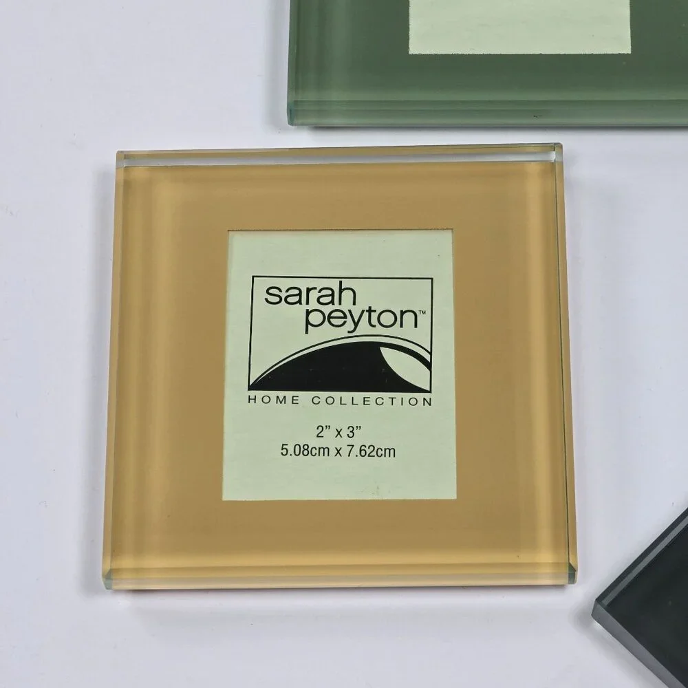Sarah Peyton Home Collection Glass Photo Frame, 2